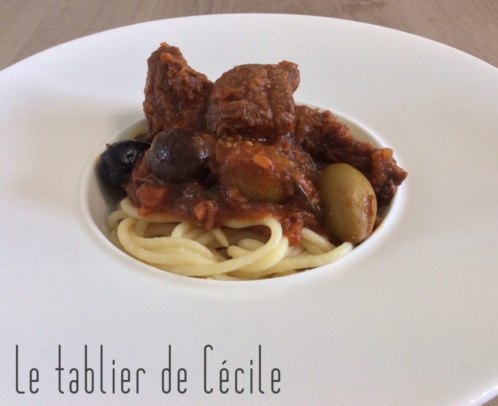 Saut De Boeuf Aux Olives Le Tablier De C Cile