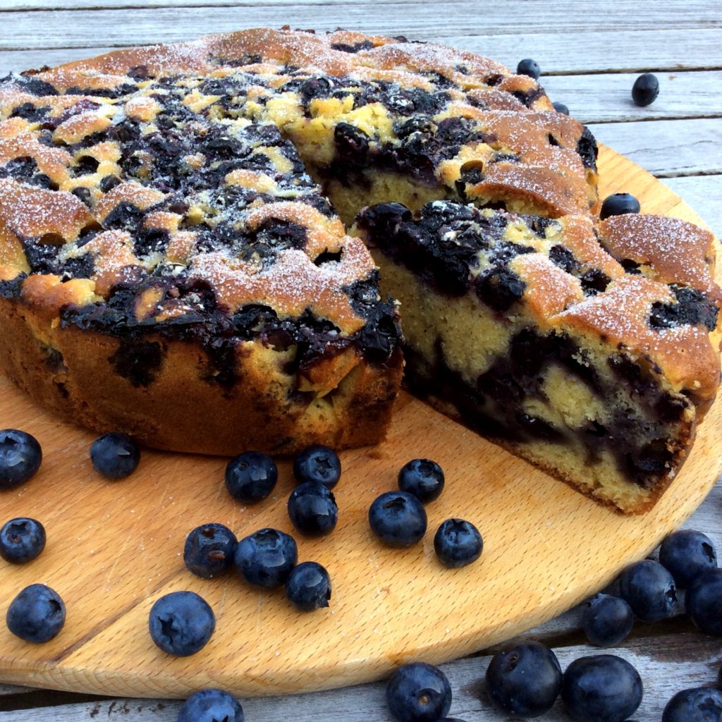 G Teau Aux Bleuets Et Au Citron Blueberry Lemon Cake Le Tablier De